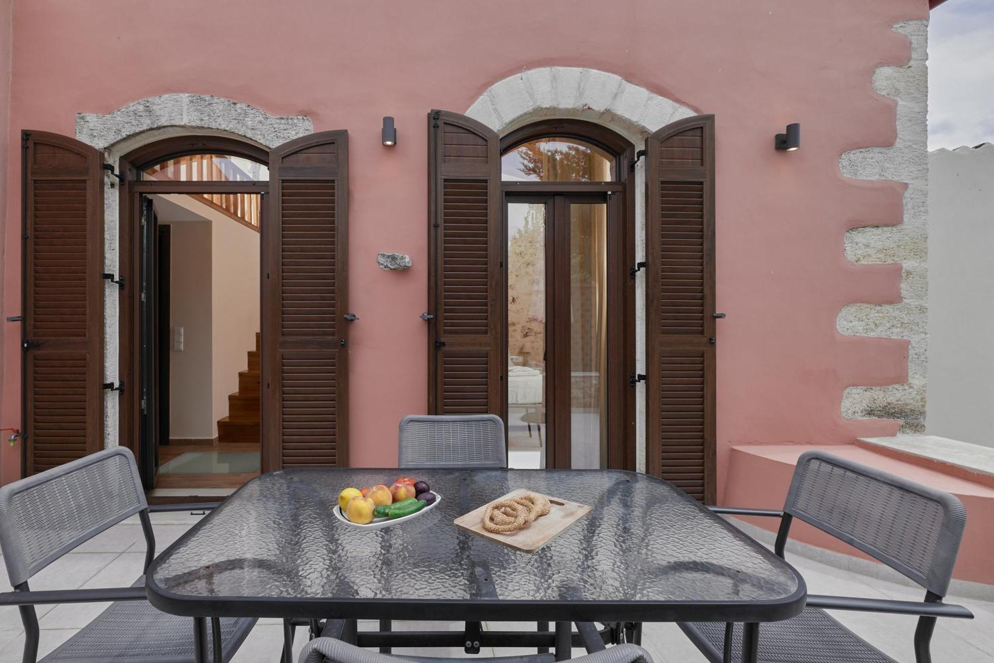 Stone Villa With Swimming Pool-Bbq! Melidhonion  Exterior photo